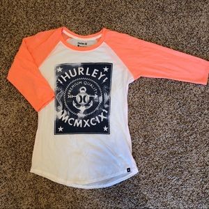 HURLEY BASEBALL TEE